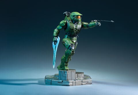 Figurine - Halo - Halo Infinite Master Chief With Grappleshot Pvc